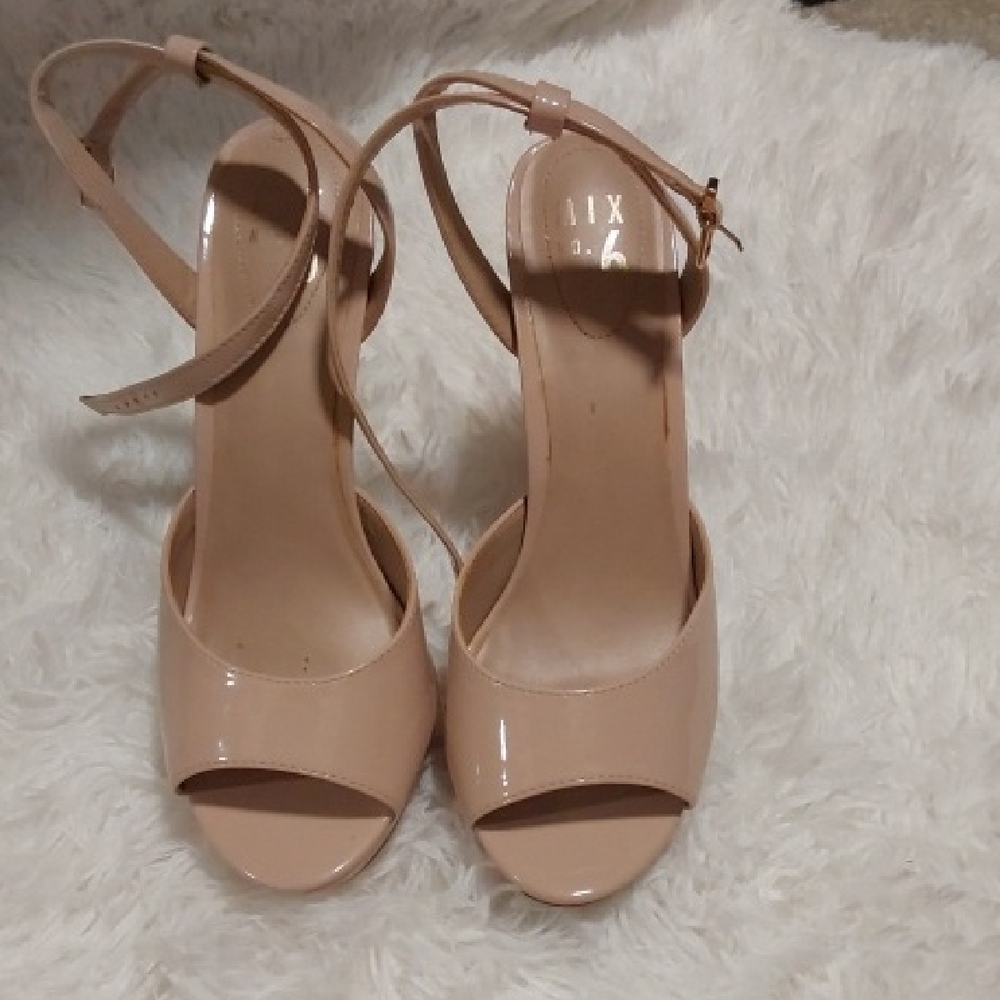 Nude Strappy Heels